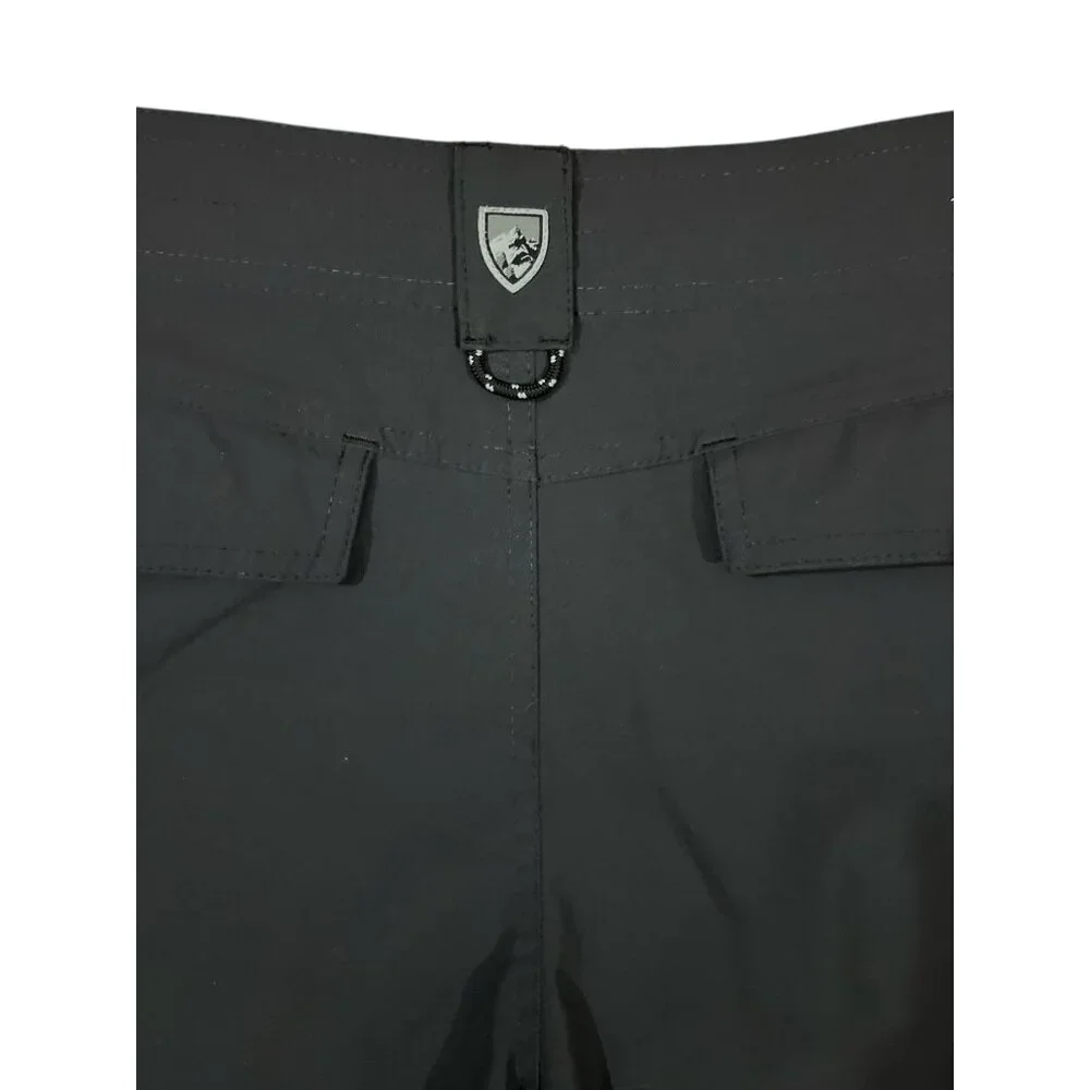 Kuhl‎ Cargo Shorts Mens Size 38 Stretch Zip Pockets Hiking Dark Gray